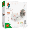 Origami 3D. Myszki - zestaw kreatywny 167 elementów