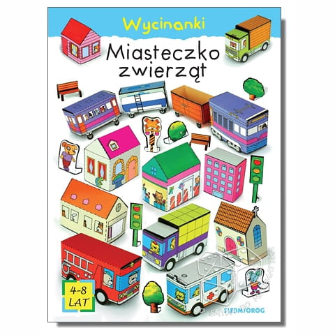 Miasteczko zwierząt. Wycinanki
