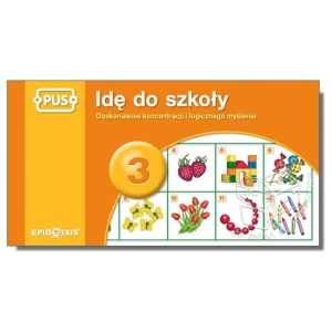 PUS - Idę do szkoły 3 - doskonalenie koncentracji i logicznego myślenia