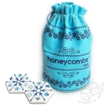 Honeycombs blue - plastry miodu