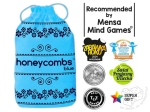Honeycombs blue - plastry miodu
