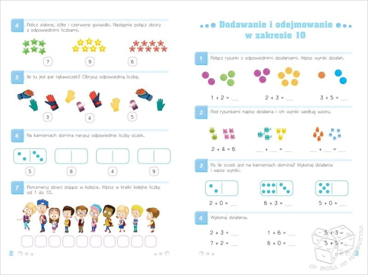 Mistrz matematyki - klasa 1. Ćwiczenia uzupełniające i zabawy matematyczne
