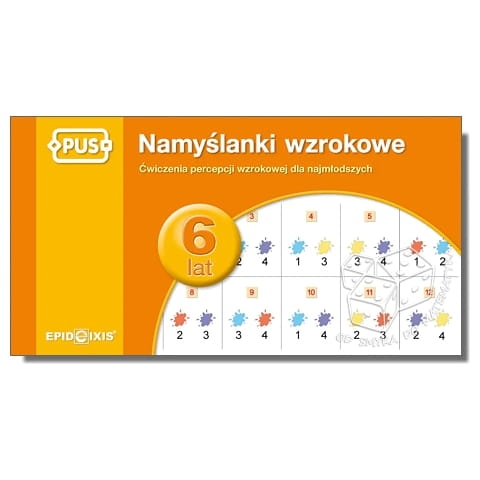 PUS - Namyślanki wzrokowe - 6 lat. Ćwiczenia percepcji wzrokowej dla najmłodszych