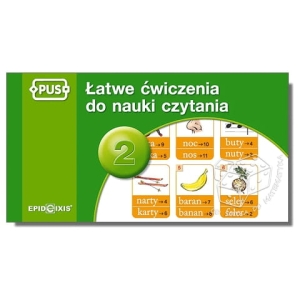 PUS - Łatwe ćwiczenia do nauki czytania 2