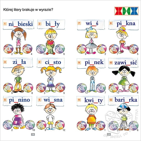 PUS - Łatwe ćwiczenia do nauki czytania 2