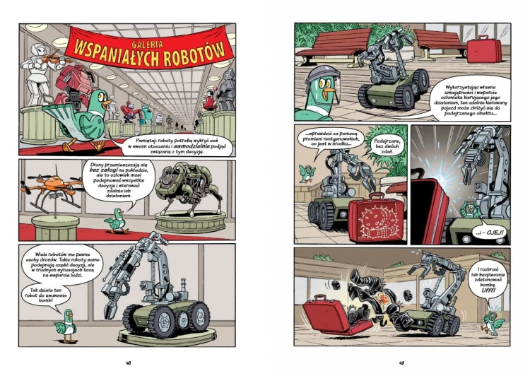 Roboty i drony – dawno temu, teraz i w przyszłości. NAUKOMIKS