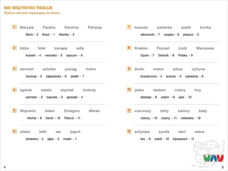 PUS - Dyslektyczne potyczki 3. Zadania językowe