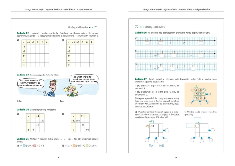 Stacja Matematyka. Wyzwania dla uczniów klas 5