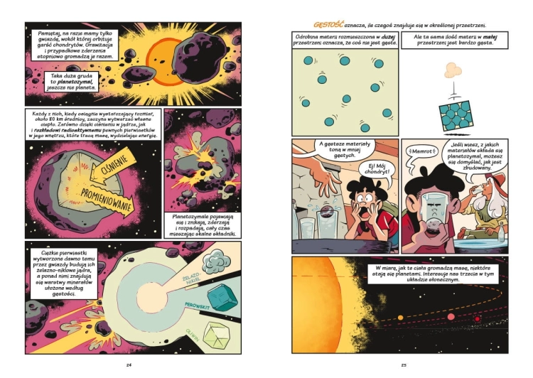 Skały i minerały – od jaskiń do kosmosu. NAUKOMIKS
