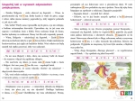 PUS - Czytanie ze zrozumieniem 3. O ciekawskim kotku