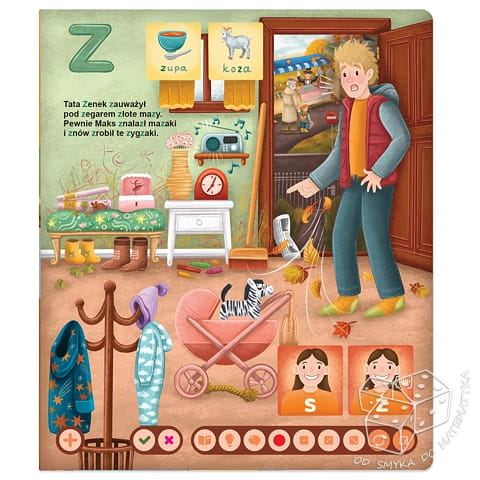 Czytaj z Albikiem. Szumią liście - interaktywna pomoc logopedyczna