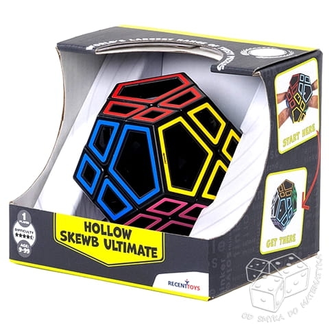Hollow Skewb Cube. Ażurowy dwunastościan