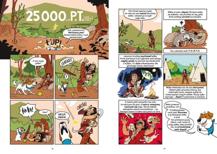 Psy – od drapieżników do obrońców. NAUKOMIKS
