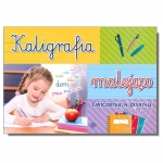 Kaligrafia malejąco. Ćwiczenia w pisaniu
