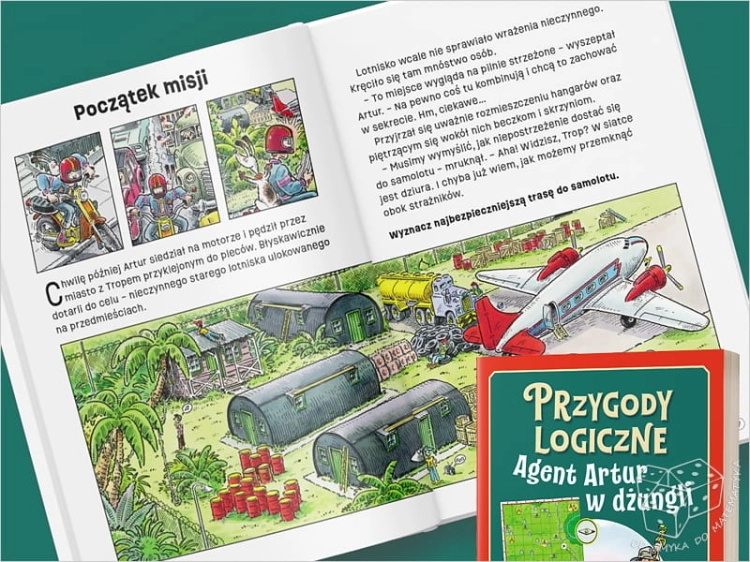 Przygody logiczne. Agent Artur w dżungli