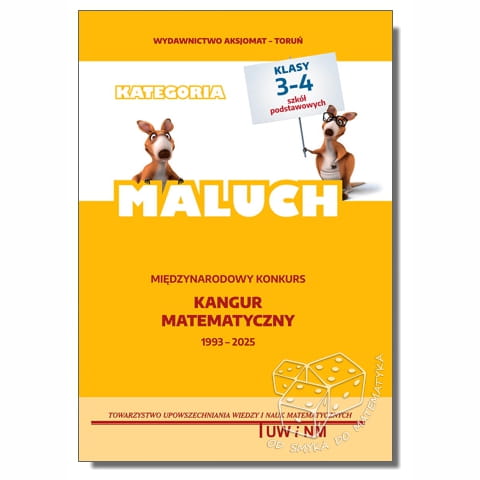 Międzynarodowy Konkurs Kangur Matematyczny 1993-2025. Kategoria Maluch - zadania i rozwiązania