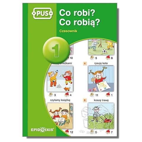 PUS - Co robi? Co robią? Czasownik 1 - gramatyka języka polskiego