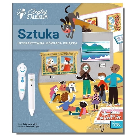 Czytaj z Albikiem. Sztuka - interaktywna mówiąca książka