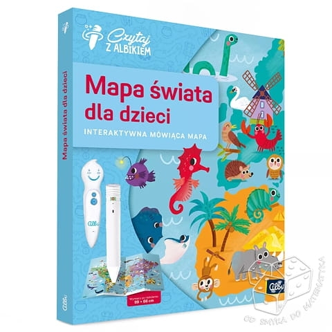 Czytaj z Albikiem. Interaktywna mówiąca mapa świata dla dzieci