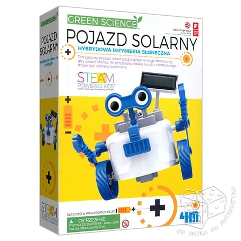 Pojazd solarny - zestaw do samodzielnego montażu