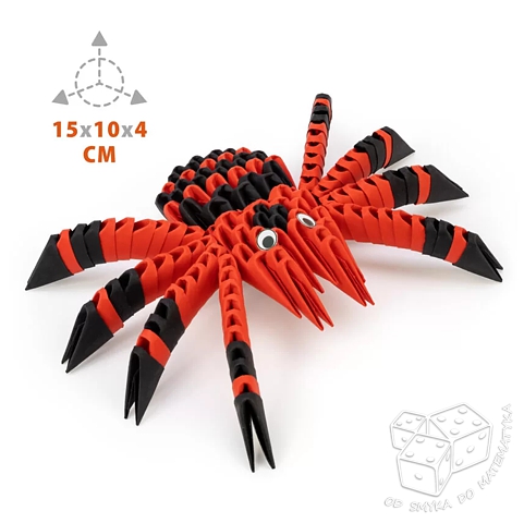 Origami 3D. Pająk i skorpion - zestaw kreatywny 302 elementy