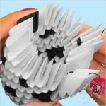 Origami 3D. Dalmatyńczyk - zestaw kreatywny 711 elementów