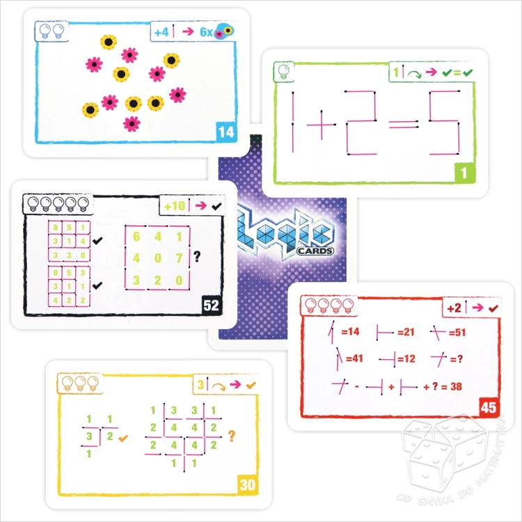 Logic Cards Matchsticks