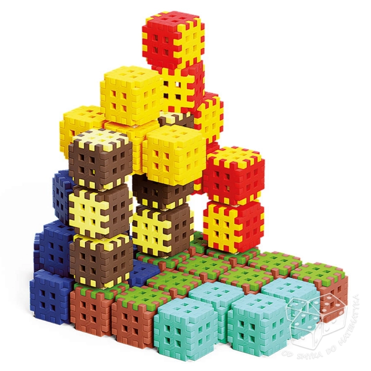 Klocki Mini Waffle Green Blocks - 302 elementy