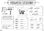 Matematyka. Graficzne karty pracy dla liceum i technikum. Poziom podstawowy. Zestaw 1