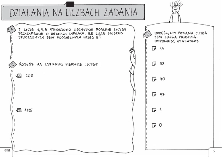 Matematyka. Powtórka do egzaminu ósmoklasisty. Graficzne karty pracy