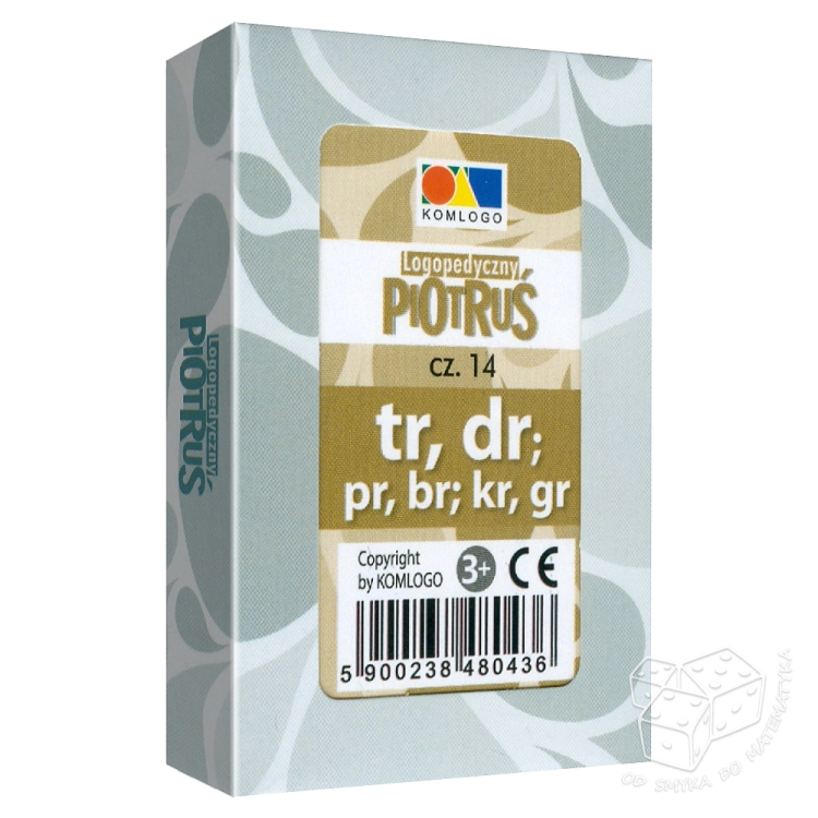 Piotruś logopedyczny - głoska tr-dr, pr-br, kr-gr - część 14