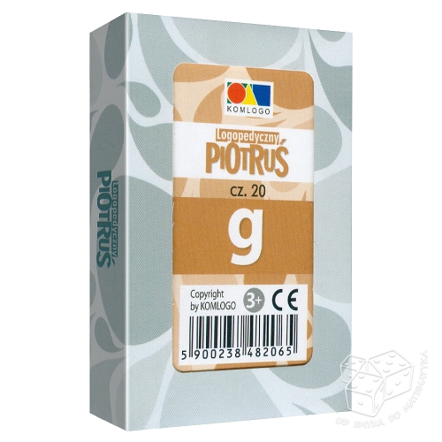 Piotruś logopedyczny - głoska g - część 20