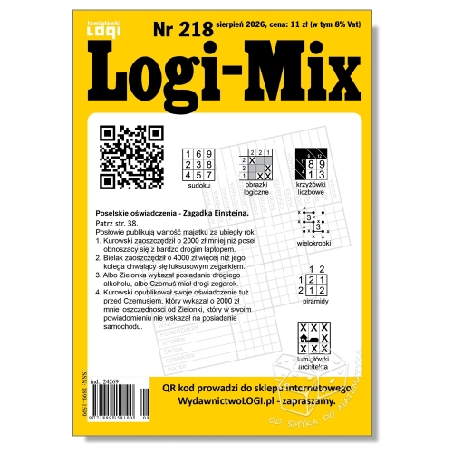Logi-Mix nr 218, sierpień 2026