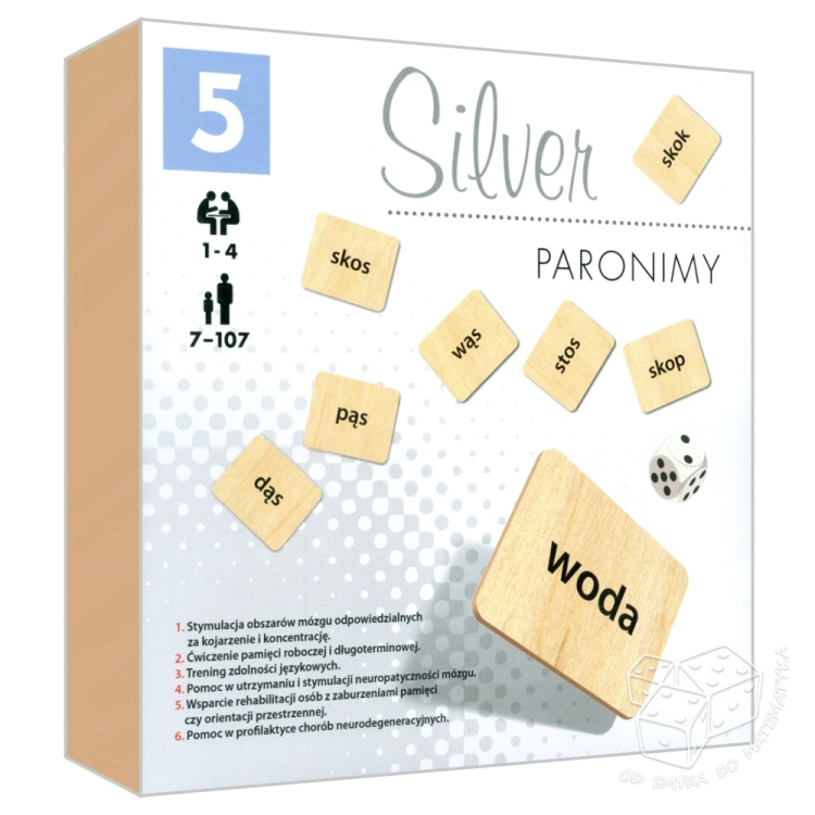 Silver. Paronimy