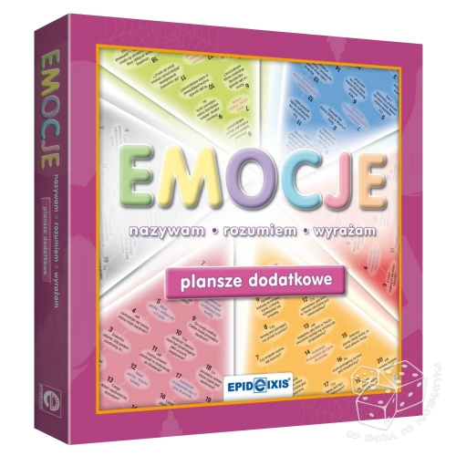 Emocje. Dodatkowe plansze do gry
