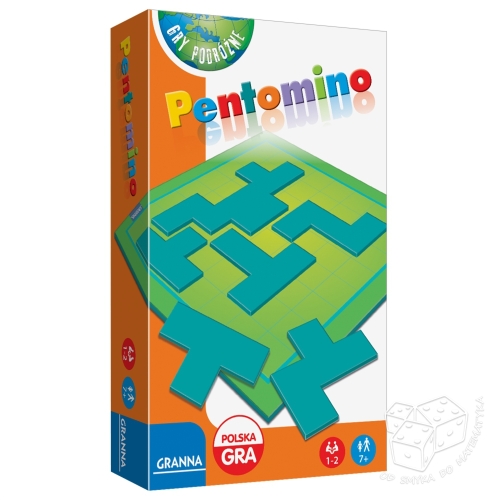 Pentomino - łamigłówka geometryczna. Gry podróżne