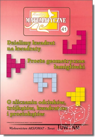 Dzielimy kwadrat na kwadraty. Proste geometryczne łamigłówki. O zliczaniu odcinków, trójkątów, kwadratów i prostokątów