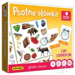 Psotne słówka - 3 gry logopedyczne - głoski ciszące