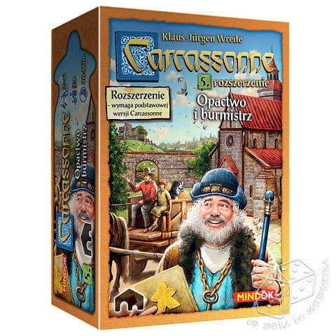 Carcassonne. Opactwo i burmistrz - rozszerzenie 5