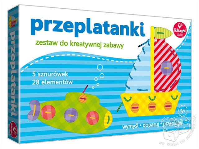 Przeplatanki - pojazdy - zestaw do kreatywnej zabawy