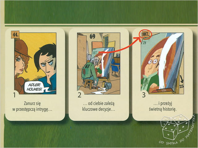 Sherlock Holmes. Pojedynek z Irene Adler. Komiks paragrafowy