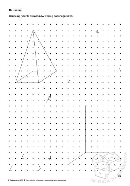 Kąty, wielokąty - ćwiczenia z geometrii dla szkoły podstawowej