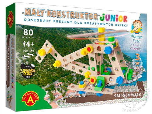 Mały konstruktor junior. Śmigłowiec