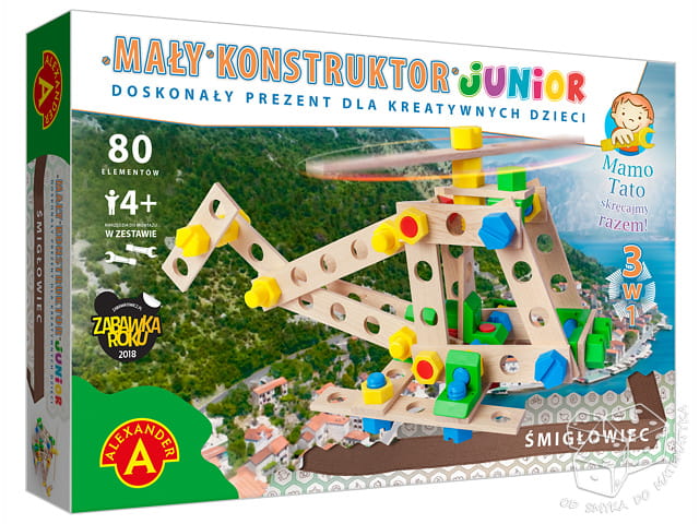 Mały konstruktor junior. Śmigłowiec