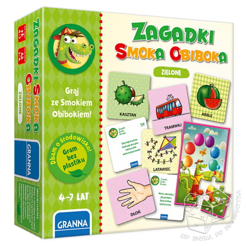 Zagadki Smoka Obiboka - zielone