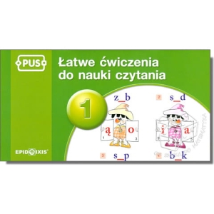 PUS - Łatwe ćwiczenia do nauki czytania 1
