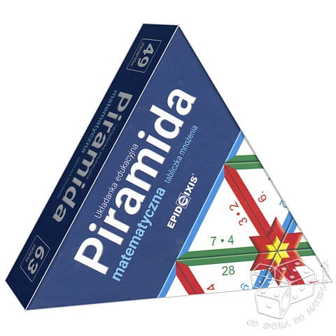 Piramida matematyczna M2 - tabliczka mnożenia
