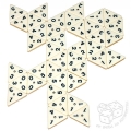 Triominos De Luxe. Trójkątne domino