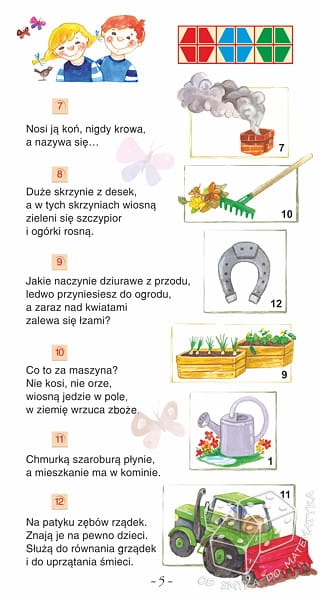 PUS - Łatwe zagadki dla Jacka i Agatki 1
