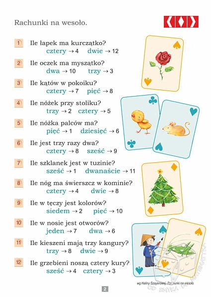 PUS - Matematyka na wesoło 3. Zadania tekstowe część I